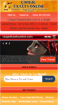 Mobile Screenshot of cirqueticketsonline.com